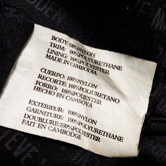 **SOLD**Steve Madden Olive Green Gold Zip Backpack - Picture 9 of 9